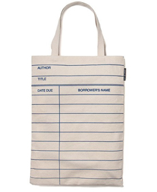 Library Card Tote Bag