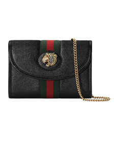 Mini Rajah Leather Crossbody Bag GUCCI