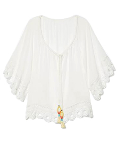 Ramy Brook Dimitri Top in White.