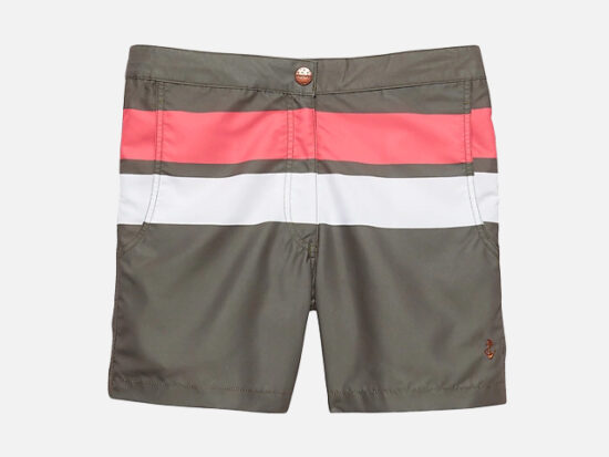 Retromarine | Wide Stripe Swim Short.