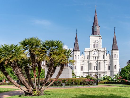 St. Louis Cathedral in New Orleans.