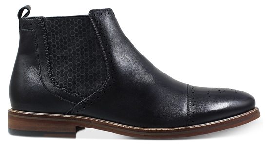 Stacy Adams Men's Alomar Cap-Toe Chelsea Boots