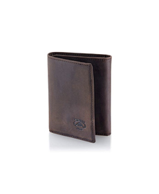 Stealth Mode Trifold RFID Blocking Leather Wallet.