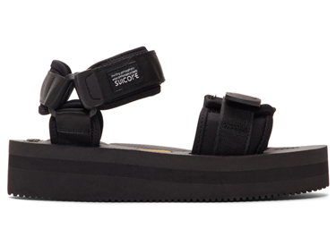 Suicoke Black CEL-VPO Sandals