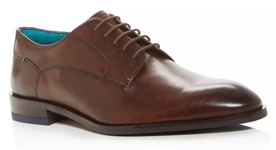 Ted Baker Men's Parals Leather Plain-Toe Oxfords.