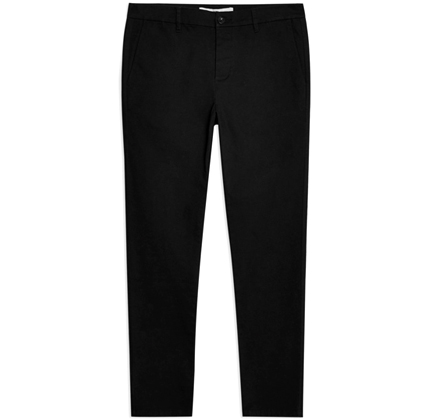 Topman Black Stretch Skinny Chinos