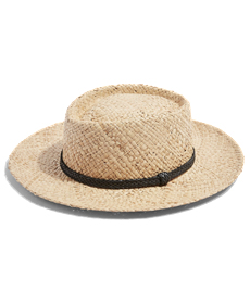 Topshop Flat Top Straw Hat