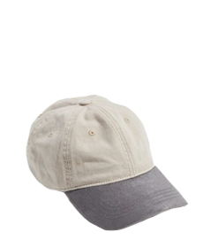 UO Colorblock Suede Brim Baseball Hat