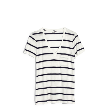 V-Neck Pocket Tee MADEWELL