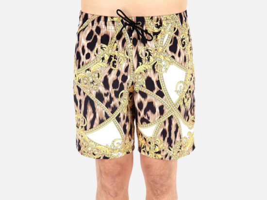 Versace Men's Mare Uomo Graphic Shorts.