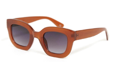 ASOS DESIGN chunky cat eye sunglasses.