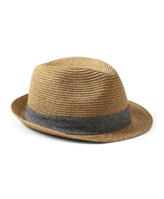 Banana Republic Straw Trilby Hat.