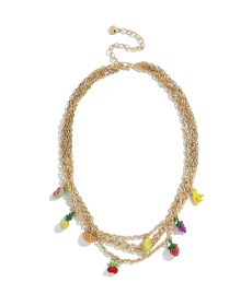 Baublebar BLOSSOM LAYERED NECKLACE.