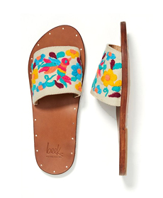 Beek Lovebird Slide Sandals.