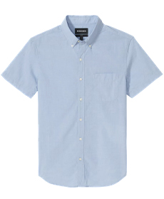 Bonobos Riviera Short Sleeve Shirt Light Blue.