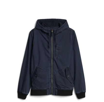 Gap Hooded Bomber Jacket.