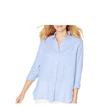 J.Jill Linen Relaxed Shirt.