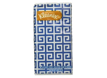 Kleenex® 3-Ply Pocket Packs Facial Tissues (32 packs of 10 tissues).
