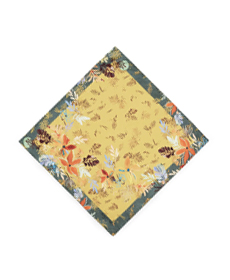 Lafayette 148 New York Brava Bouquet Mini Silk Scarf.