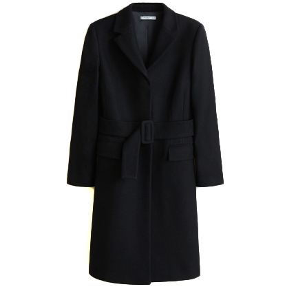 Mango Structured wool coat.