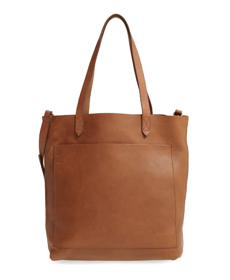 Medium Leather Transport Tote MADEWELL.