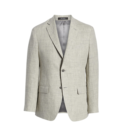 Mélange Linen Blazer NORDSTROM MEN'S SHOP.