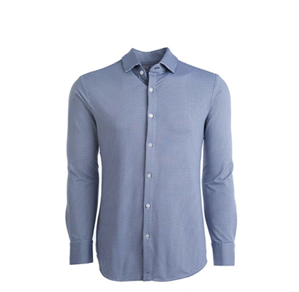 Mizzen + Main Spinnaker Trim Fit Mens Button Down Shirt.