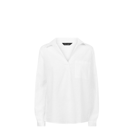 New Look linen shirt in white.