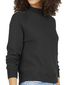 Everlane The Cotton Mockneck Crop.