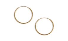 Topshop Sterling Sliver Hoop Earrings.