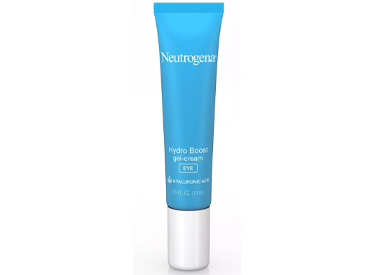 Unscented Neutrogena Hydro Boost Hyaluronic Acid Gel Eye Cream.