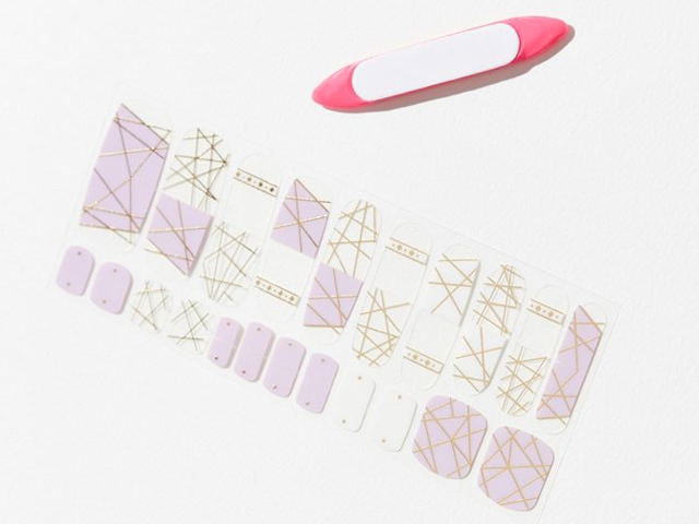 Vika Nail Jam 3 Gel Nail Sticker Set.