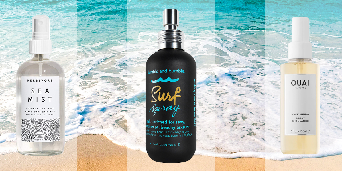 Best Sea Salt Sprays for the Sexy Vacation Hair of Your Dreams.