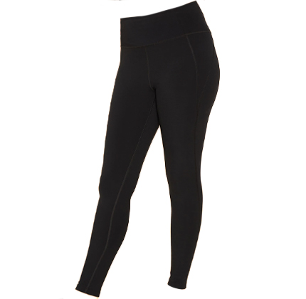 Girlfriend Collective Black LITE High-Rise Legging.