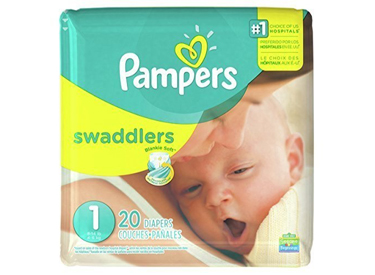 Pampers Swaddlers Size 1.