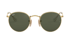 Ray-Ban Round Metal Classic Sunglasses.