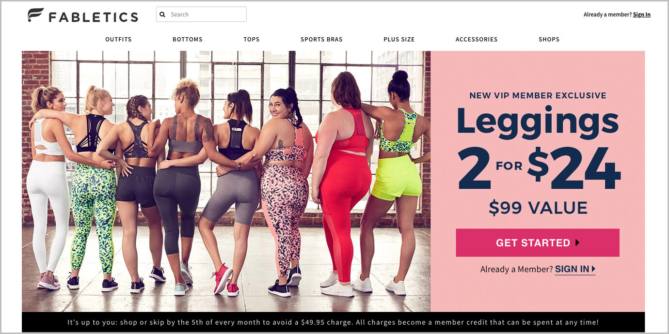  Fabletics: Clothing & Accessories