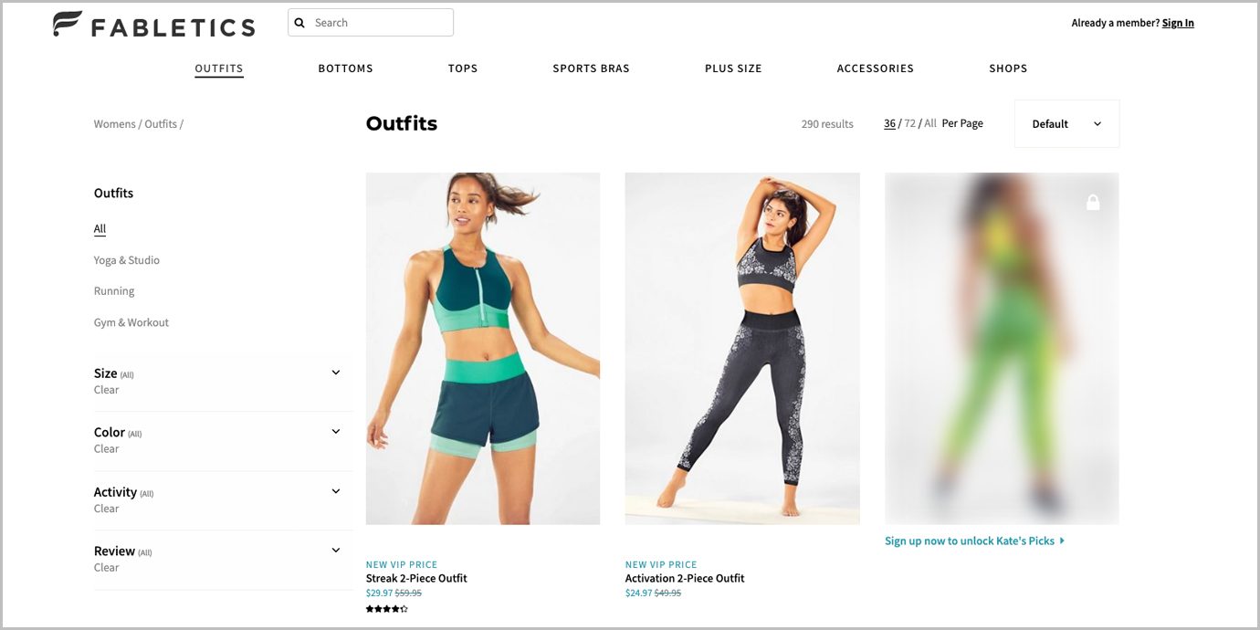 fabletics Cute and Colorful Outfits