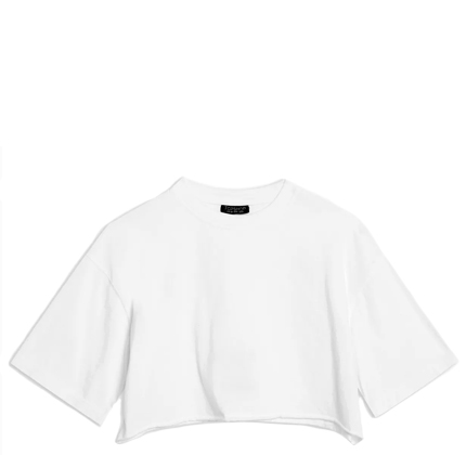 Topshop Cropped T-Shirt.