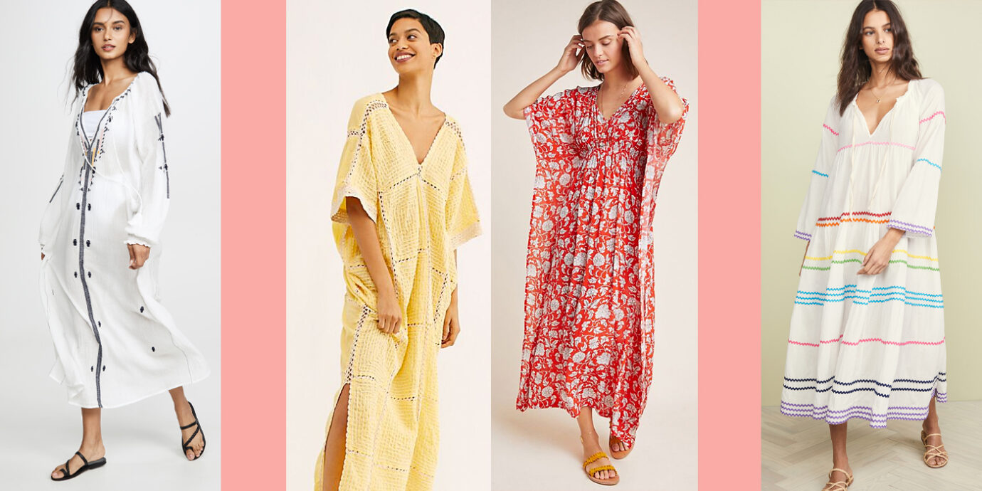 21 Caftan Dresses That Make Super-Glamorous Cover-Ups.