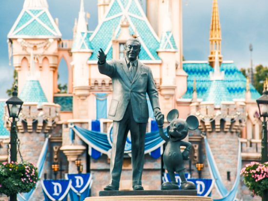 Disney Statue in Disney World.