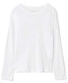 Everlane The Air Long-Sleeve Tee.