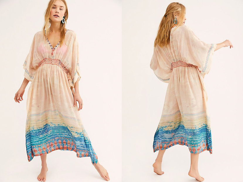 Free People Sunset Maxi Kaftan.