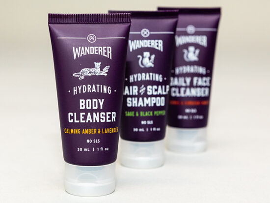 Hydrating Body Cleanser Calming Amber & lavender.