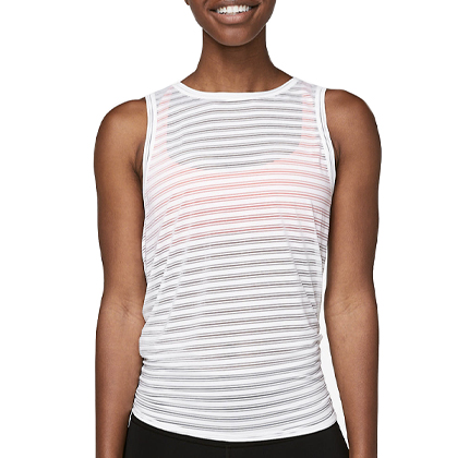 Lululemon Meet Halfway Tank Striped.