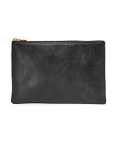 Madewell The Leather Pouch Clutch.