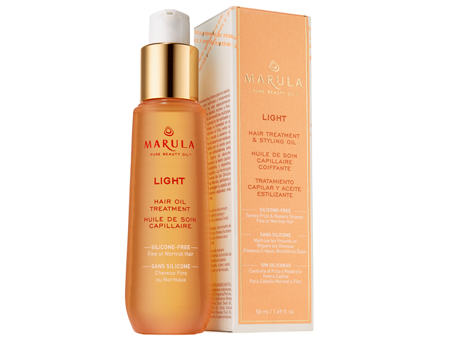 Marula LIGHT HAIR TREATMENT & STYLING OIL.