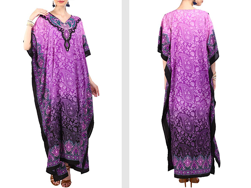 Miss Lavish London Kaftan Tunic Kimono.