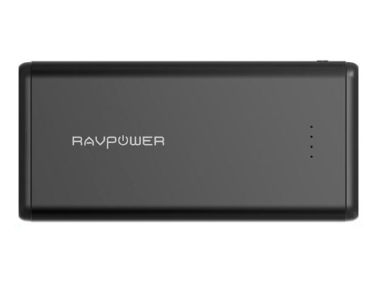 Portable Charger RAVPower 20000mAh USB External Battery Pack.