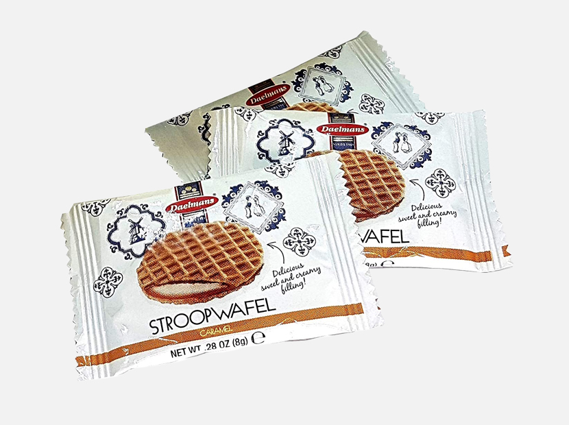 Daelmans Mini Caramel Stroopwafels.